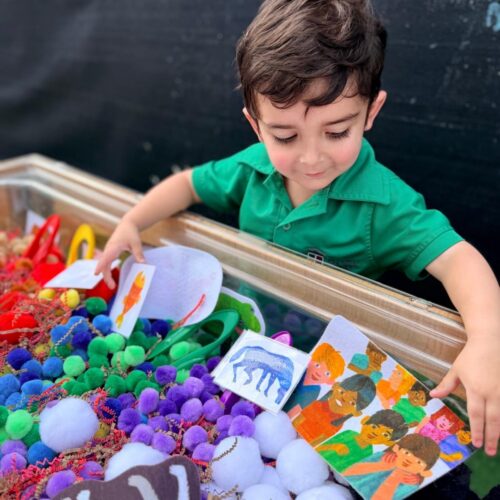 Private school toddler learning activities